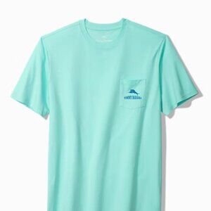 Tommy Bahama Light Blue Short Sleeve Tee